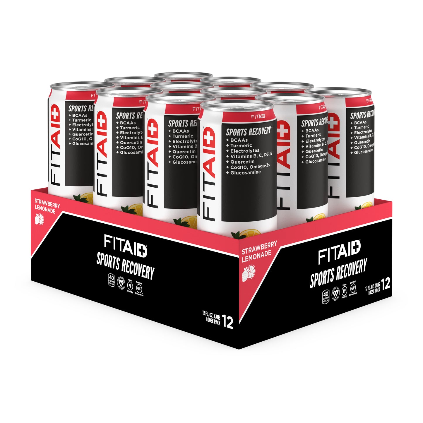 FITAID Strawberry Lemonade: FASL-12P (00810047240778)