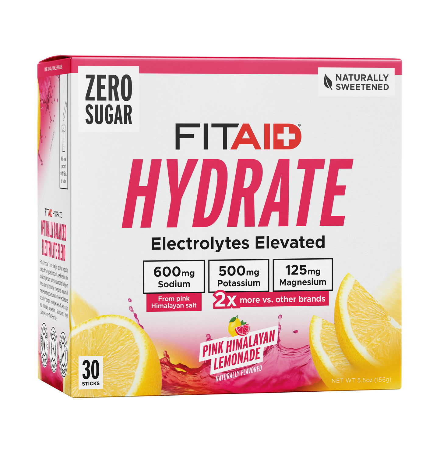 FITAID HYDRATE Pink Himalayan Lemonade