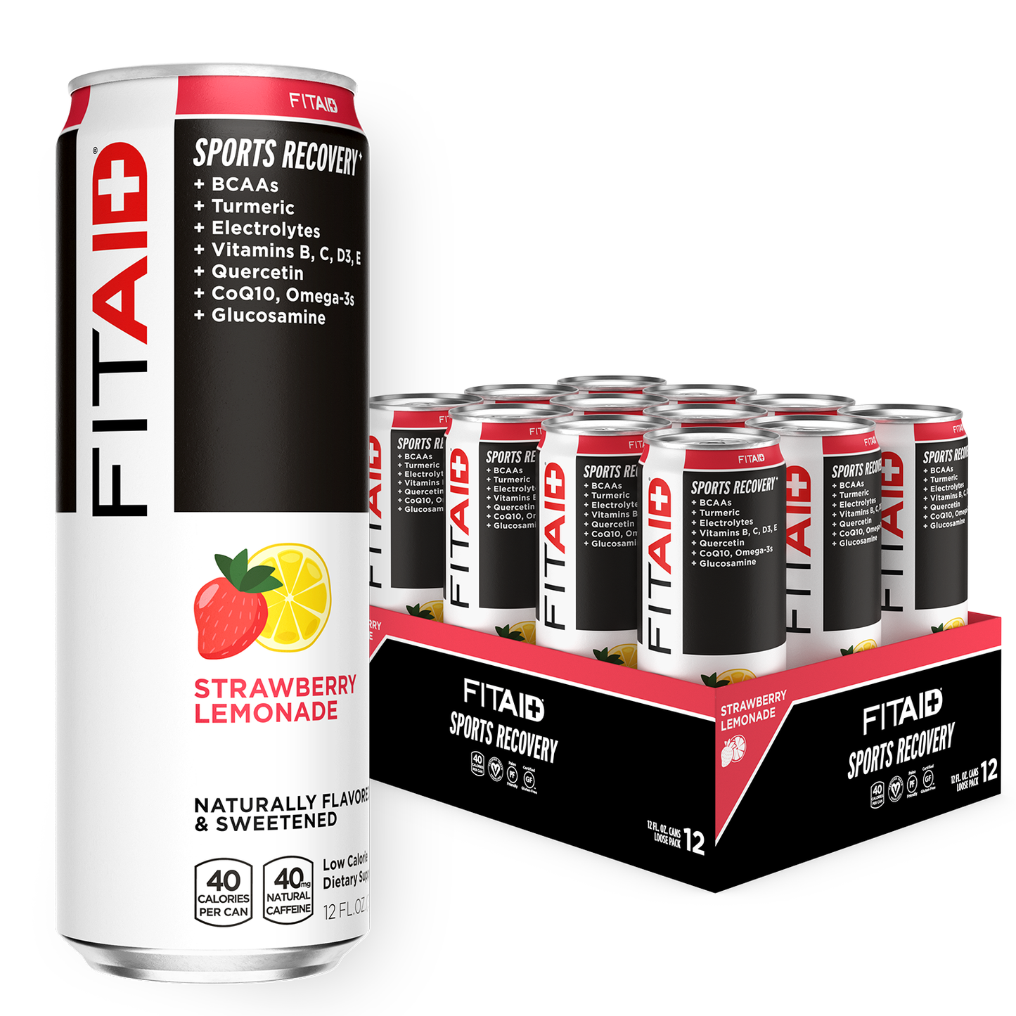 FITAID Strawberry Lemonade: FASL-12P (00810047240778)