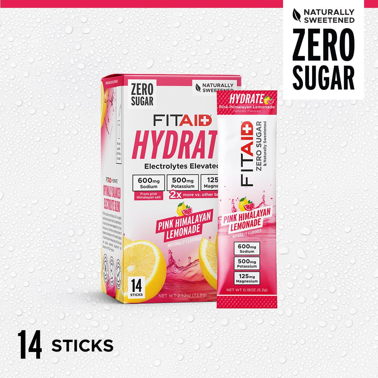 FITAID HYDRATE Pink Himalayan Lemonade