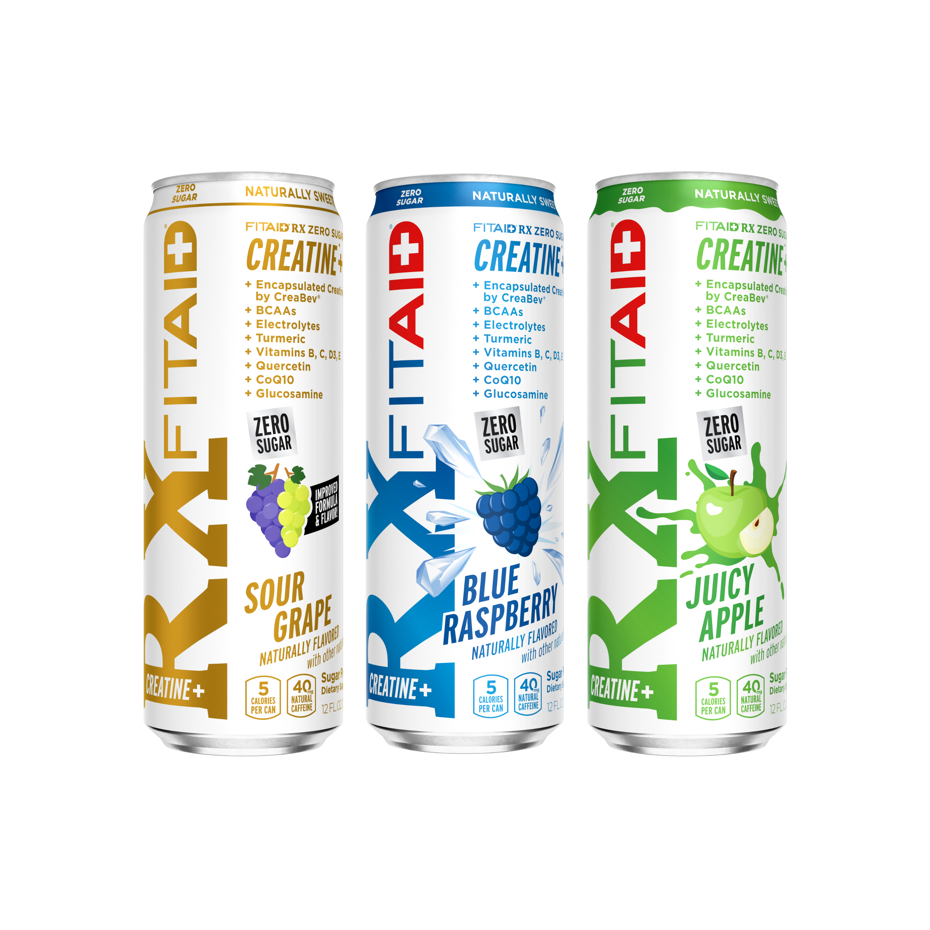 FITAID RX Zero Variety Pack: RXV-12P (00810047241317) – Active Recovery ...