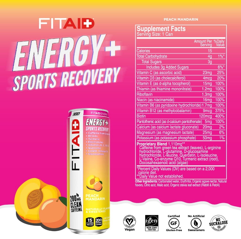 FITAID Energy Variety Pack:  SMP-12P (00810047240969)