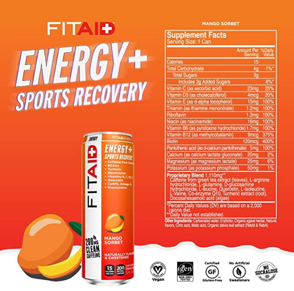 FITAID Energy Variety Pack:  SMP-12P (00810047240969)